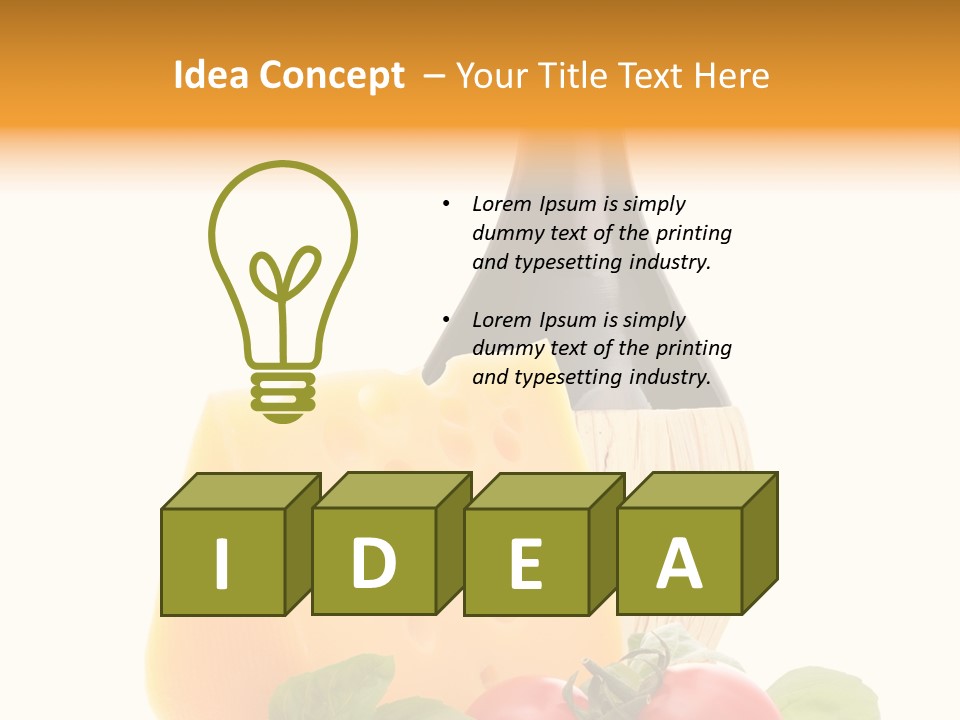 Alcohol Italian Closeup PowerPoint Template