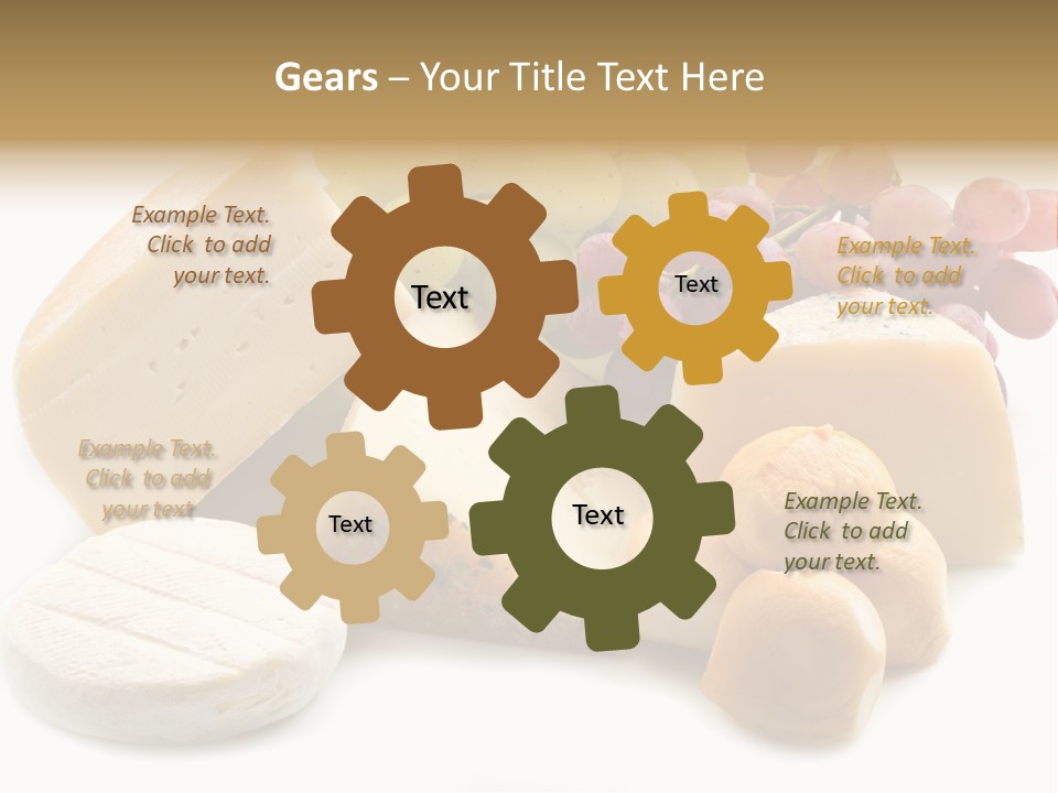 Latte Cuisine Gourmet PowerPoint Template