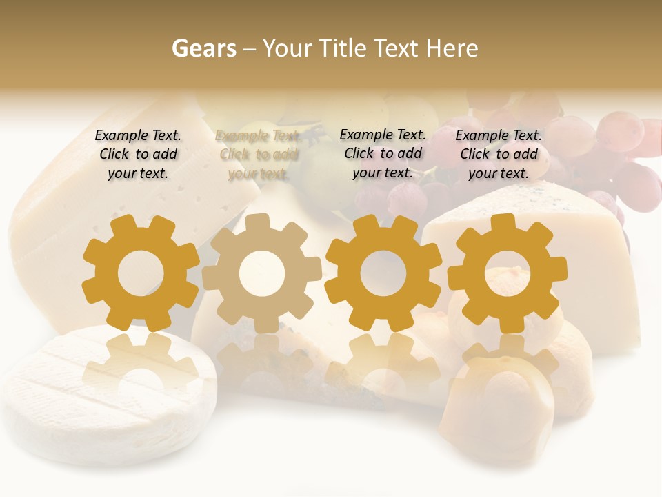 Latte Cuisine Gourmet PowerPoint Template