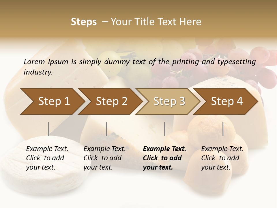 Latte Cuisine Gourmet PowerPoint Template