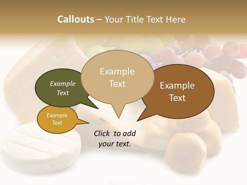 Latte Cuisine Gourmet PowerPoint Template