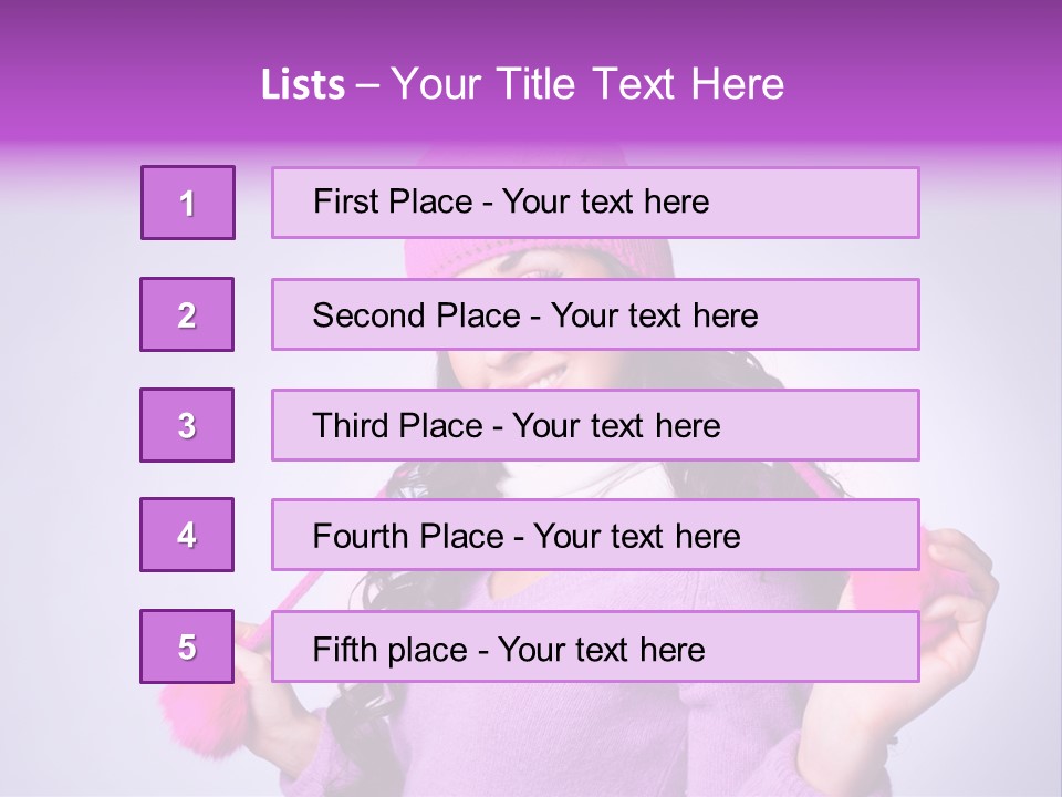 Wear Fun Smile PowerPoint Template