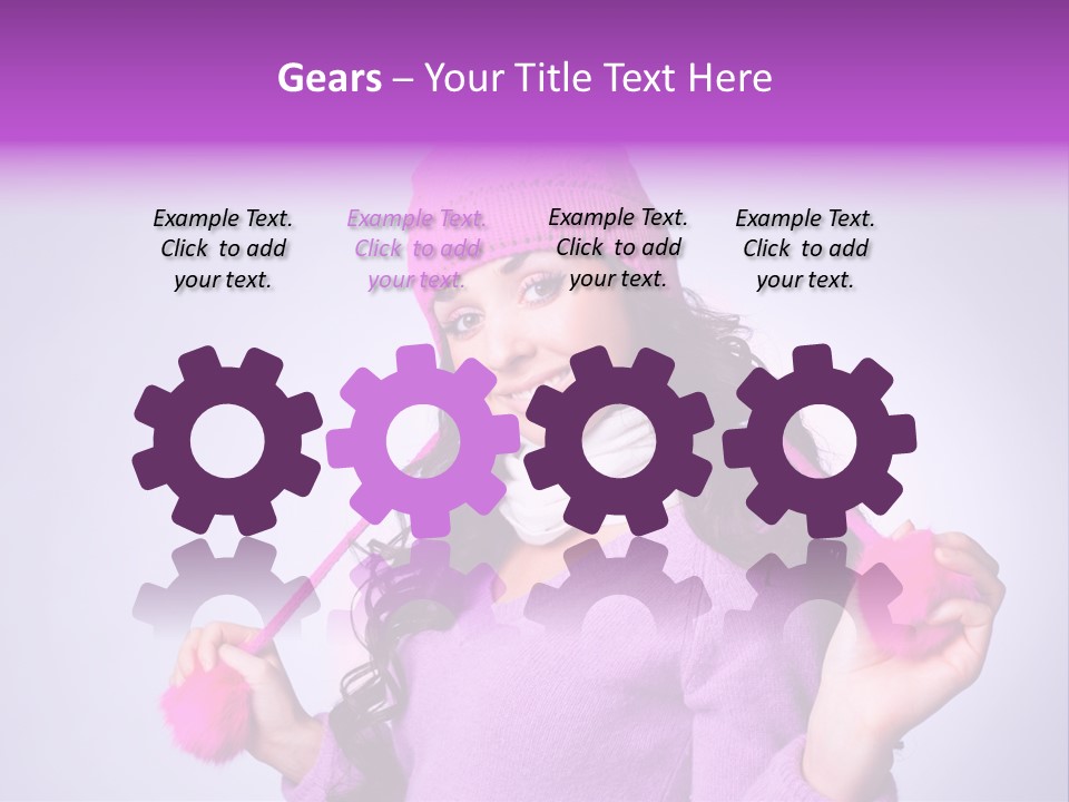 Wear Fun Smile PowerPoint Template
