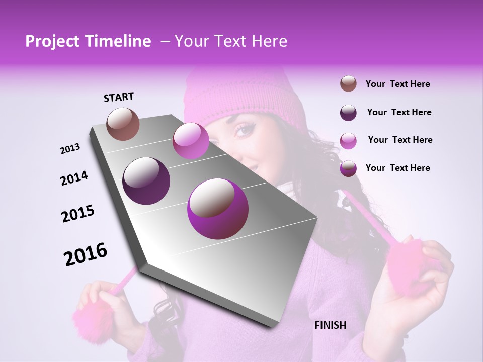 Wear Fun Smile PowerPoint Template