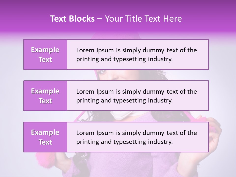 Wear Fun Smile PowerPoint Template