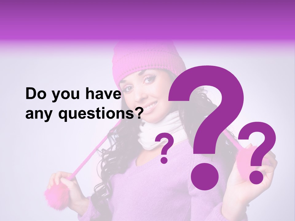 Wear Fun Smile PowerPoint Template