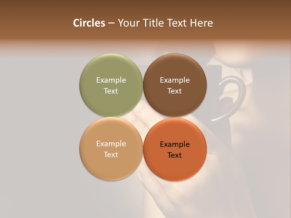 Cup Sensual Closeup PowerPoint Template