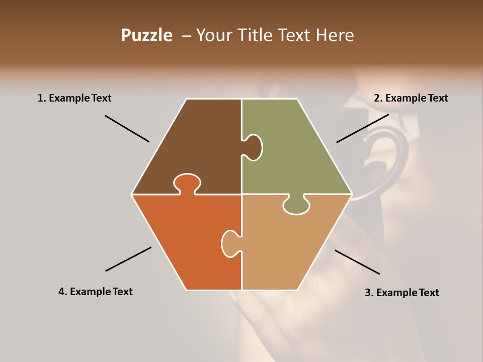 Cup Sensual Closeup PowerPoint Template