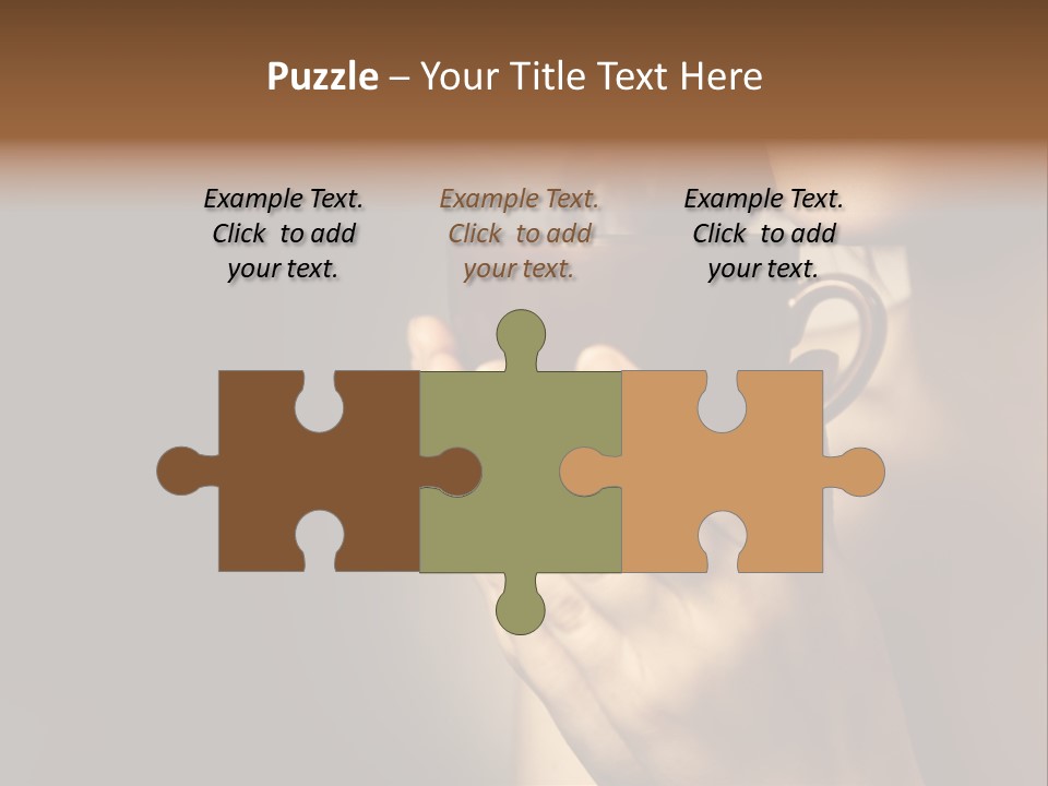 Cup Sensual Closeup PowerPoint Template