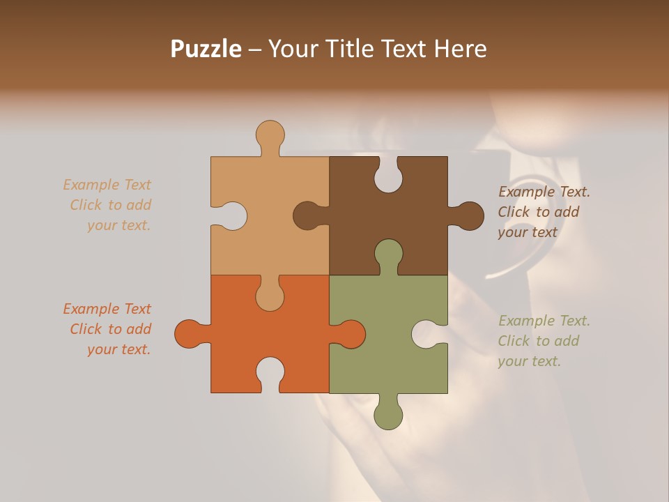 Cup Sensual Closeup PowerPoint Template