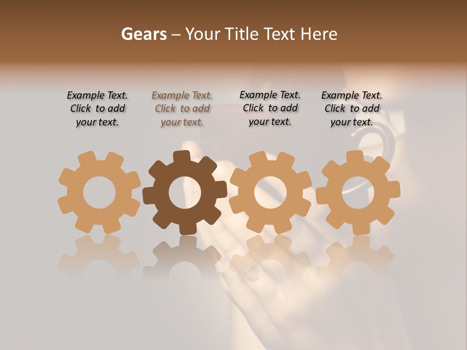 Cup Sensual Closeup PowerPoint Template