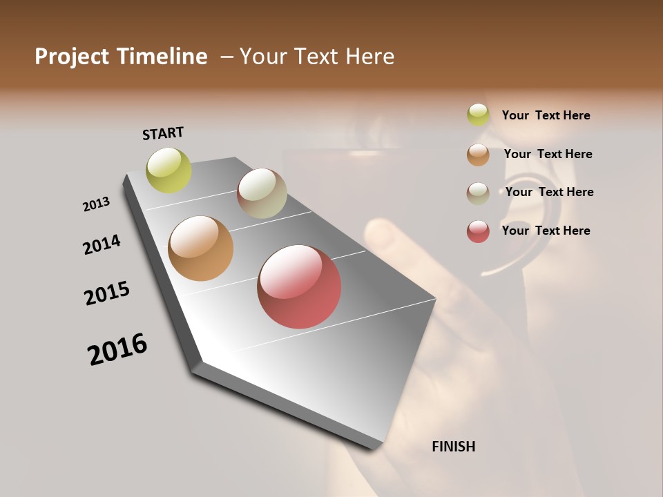Cup Sensual Closeup PowerPoint Template