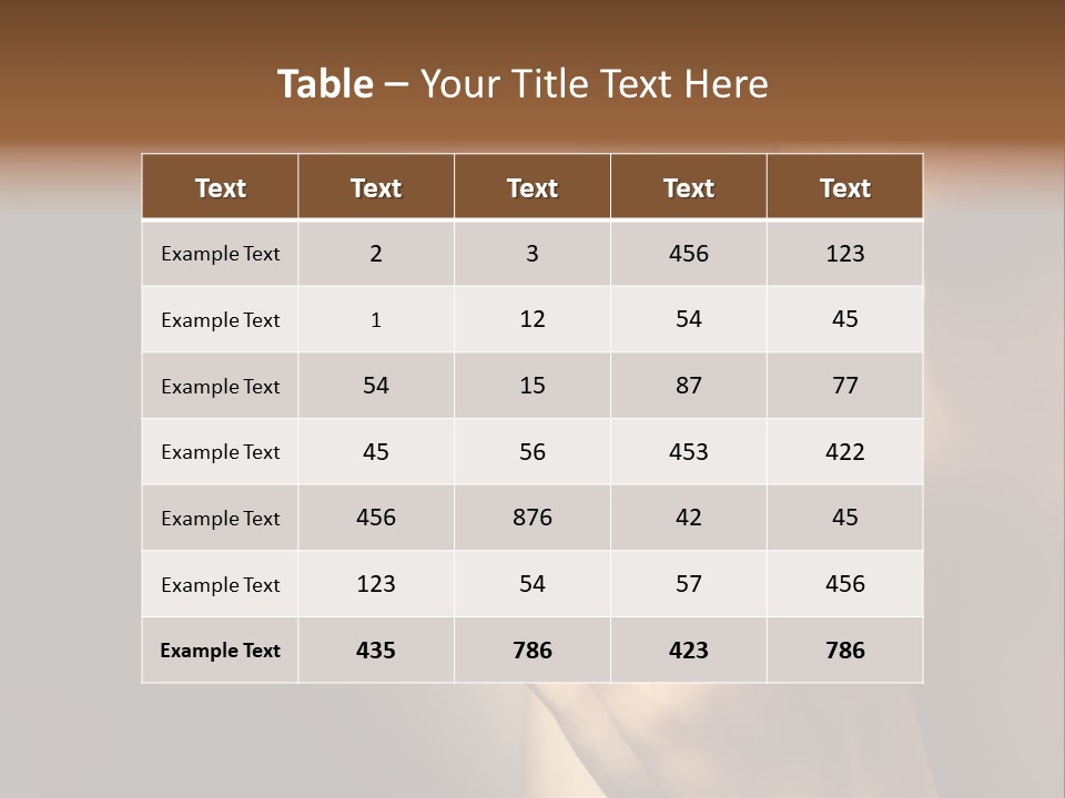 Cup Sensual Closeup PowerPoint Template