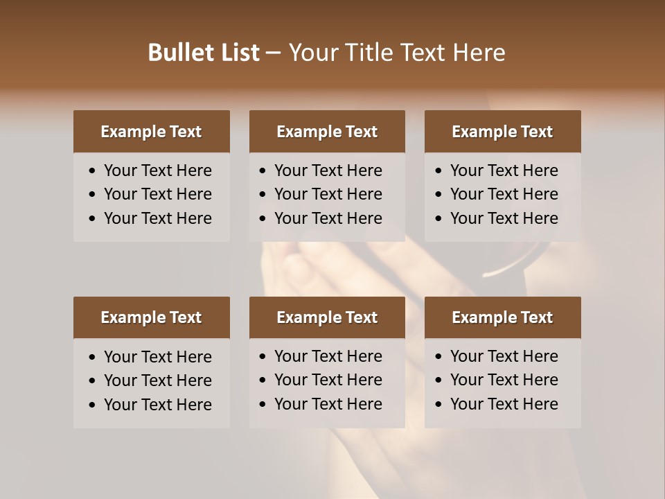 Cup Sensual Closeup PowerPoint Template