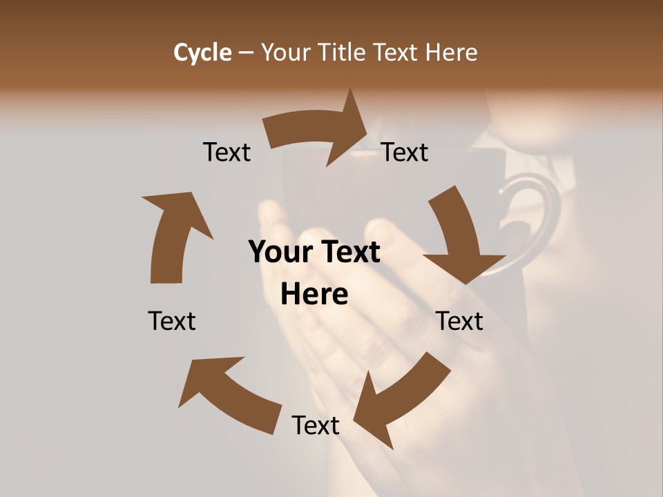 Cup Sensual Closeup PowerPoint Template