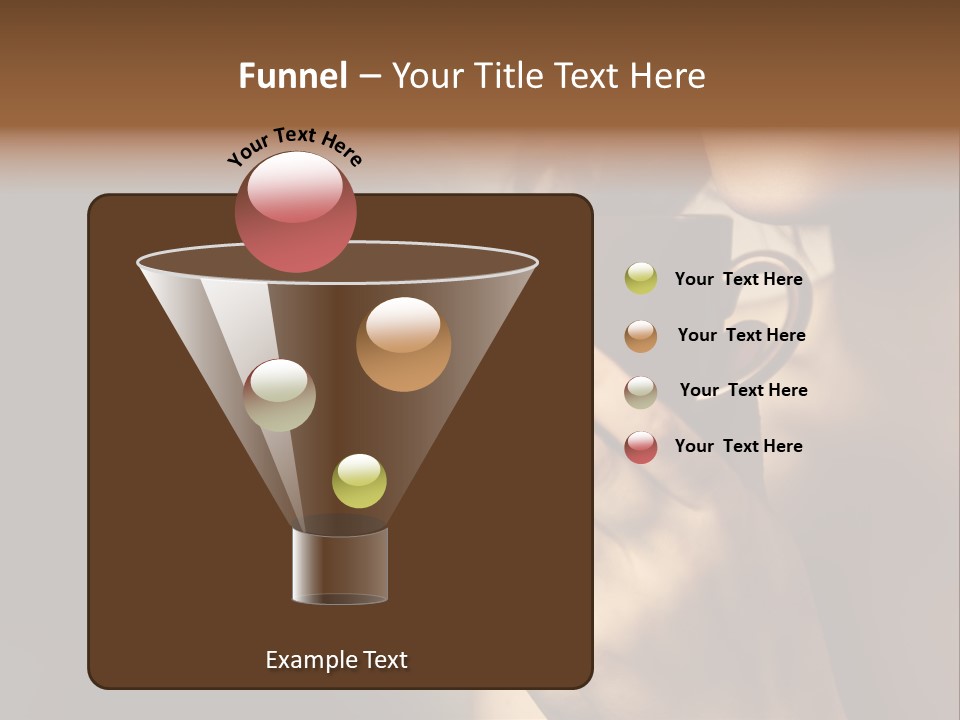 Cup Sensual Closeup PowerPoint Template