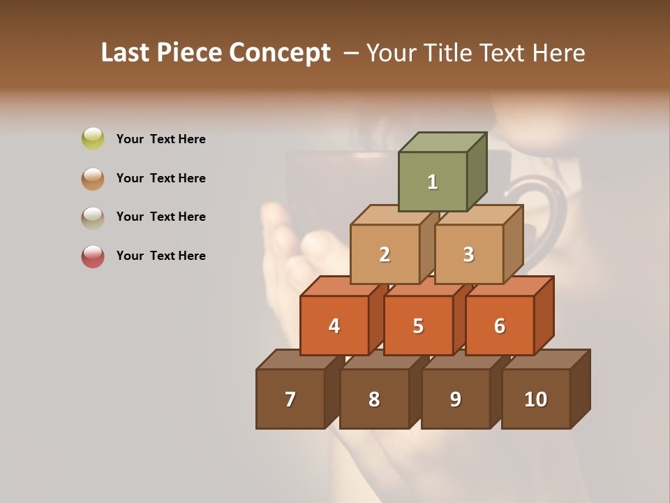 Cup Sensual Closeup PowerPoint Template