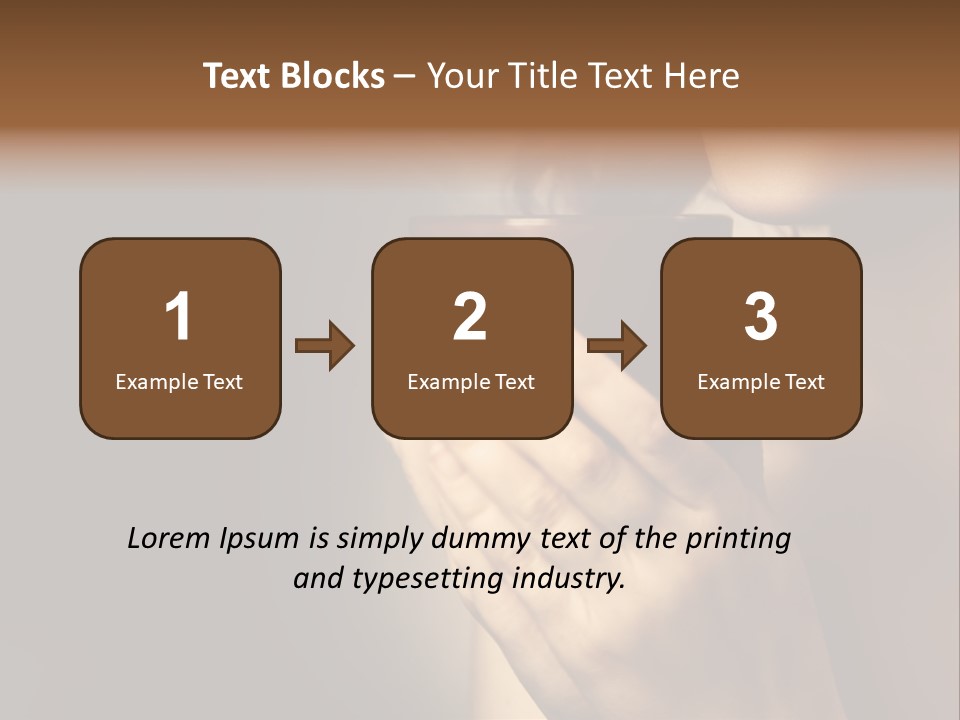 Cup Sensual Closeup PowerPoint Template