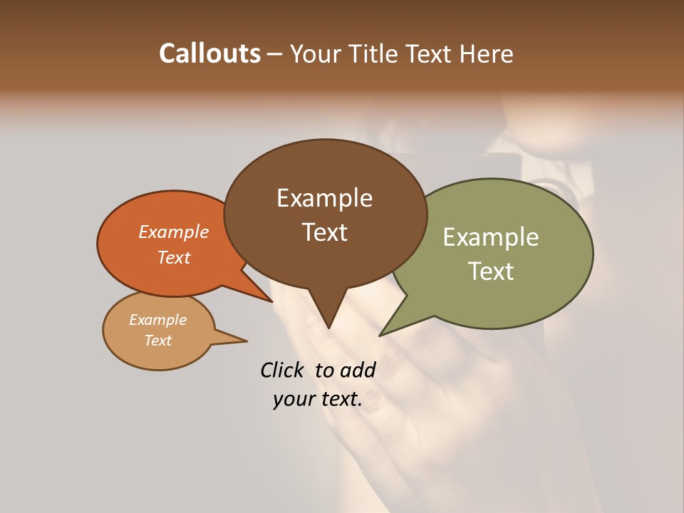 Cup Sensual Closeup PowerPoint Template