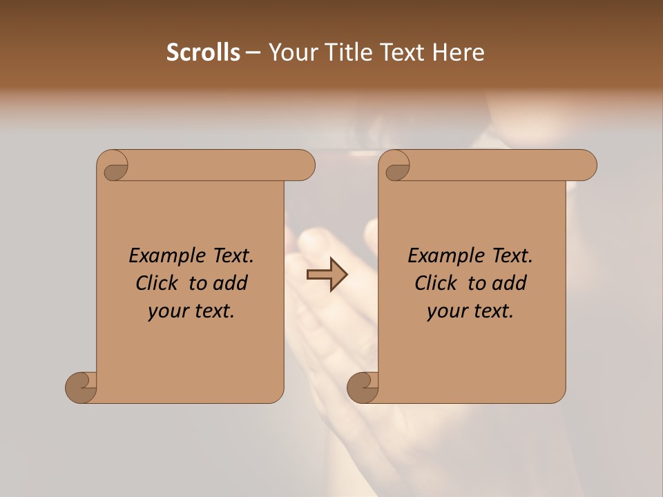 Cup Sensual Closeup PowerPoint Template