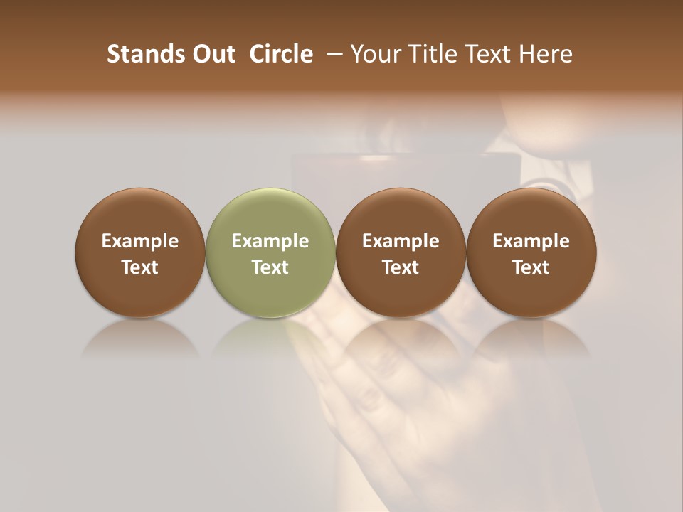 Cup Sensual Closeup PowerPoint Template