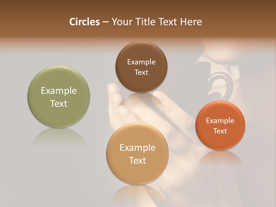 Cup Sensual Closeup PowerPoint Template