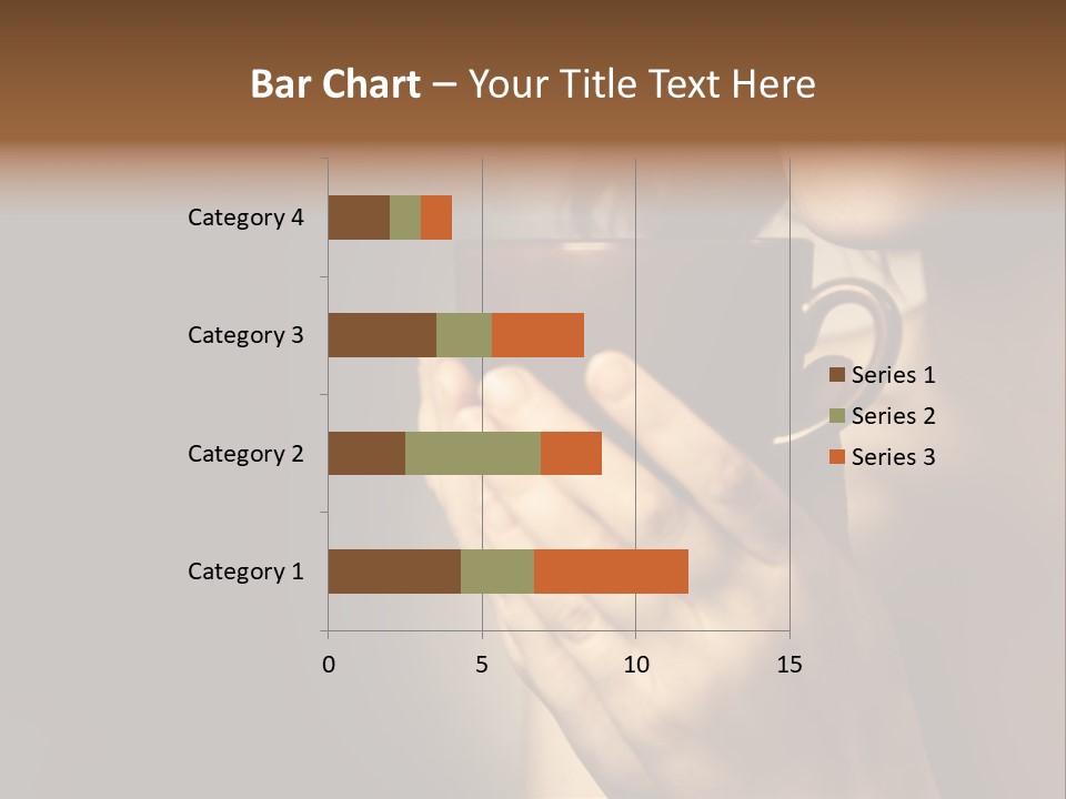 Cup Sensual Closeup PowerPoint Template