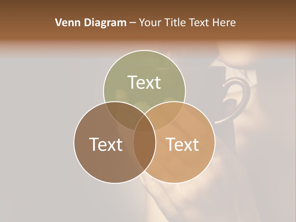 Cup Sensual Closeup PowerPoint Template