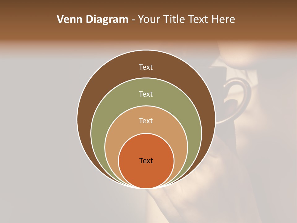 Cup Sensual Closeup PowerPoint Template