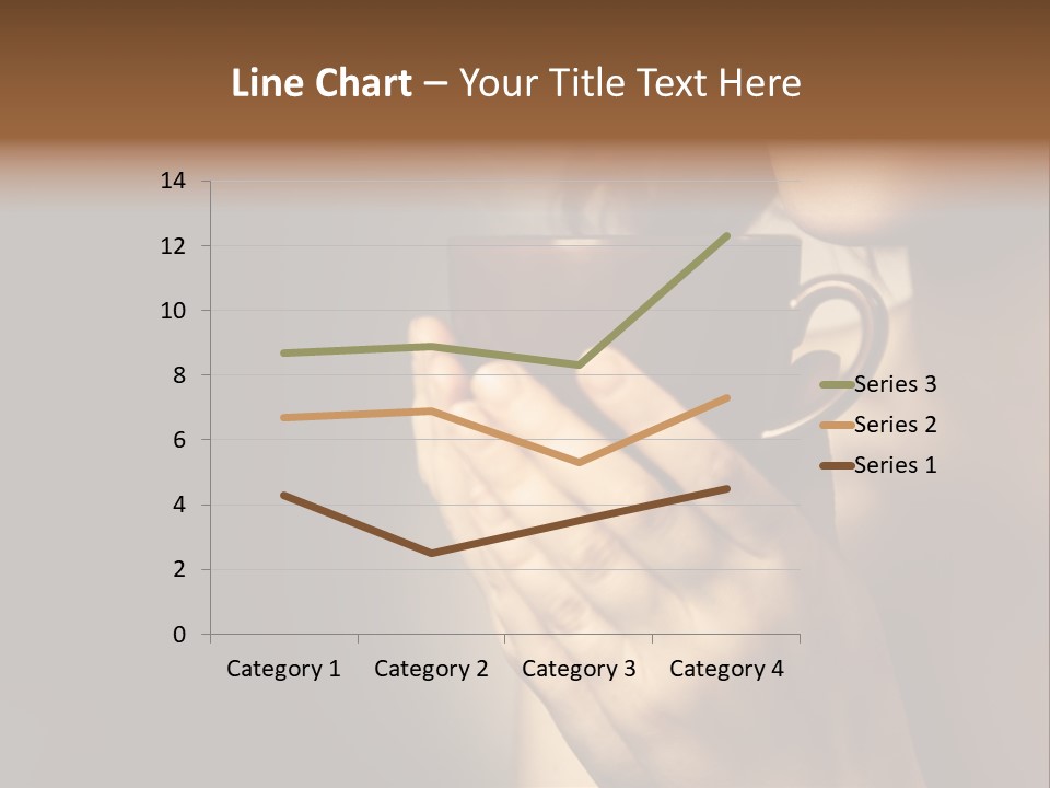 Cup Sensual Closeup PowerPoint Template
