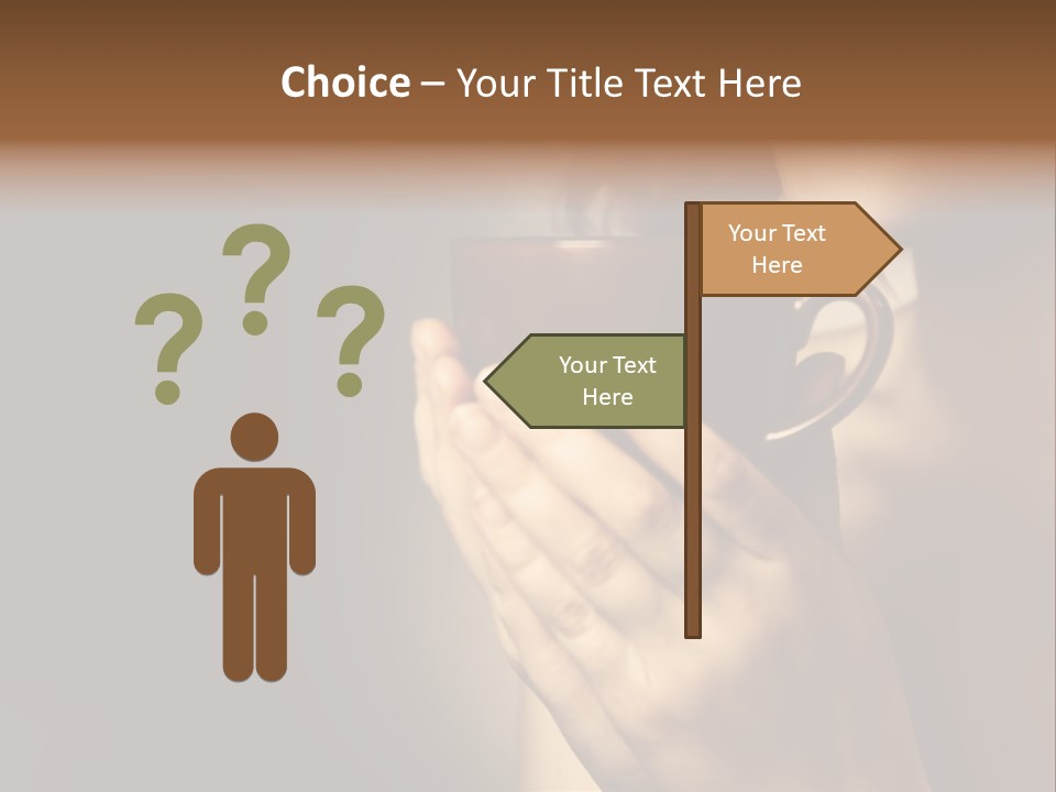 Cup Sensual Closeup PowerPoint Template