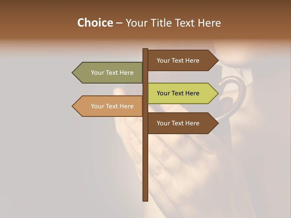 Cup Sensual Closeup PowerPoint Template