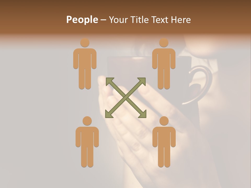 Cup Sensual Closeup PowerPoint Template