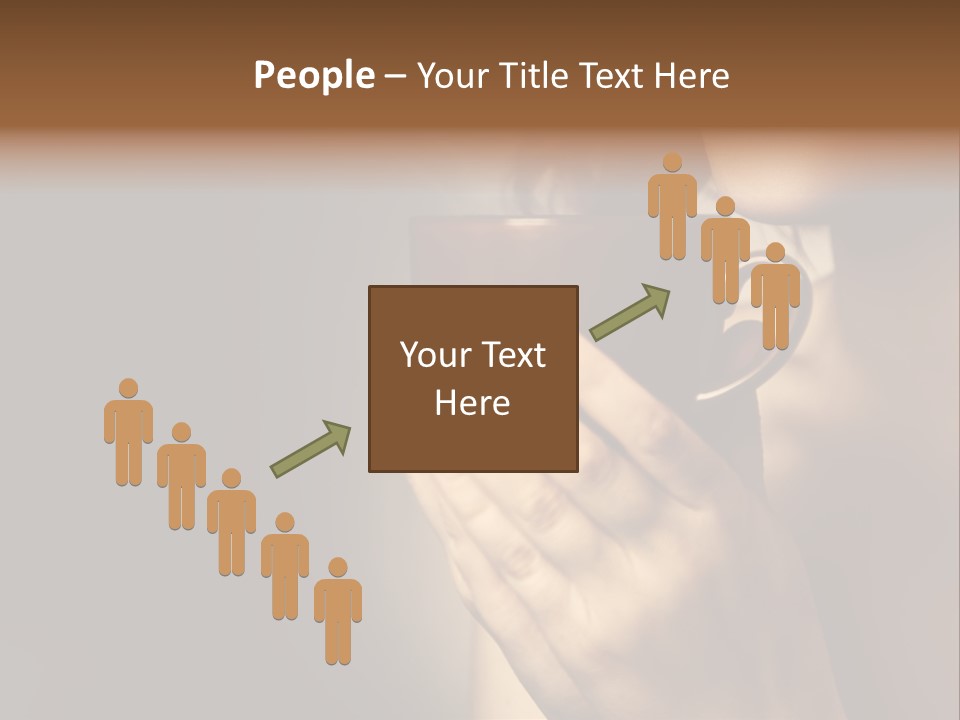 Cup Sensual Closeup PowerPoint Template