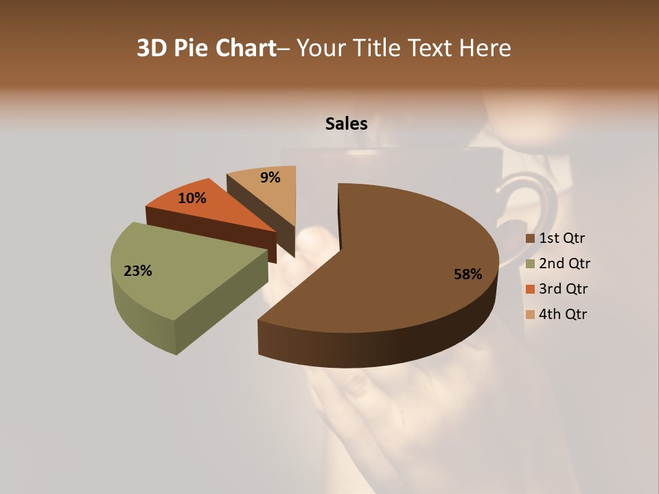 Cup Sensual Closeup PowerPoint Template