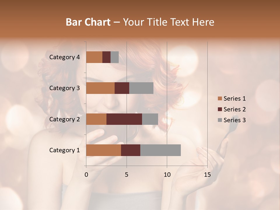 Close Portrait Beauty PowerPoint Template