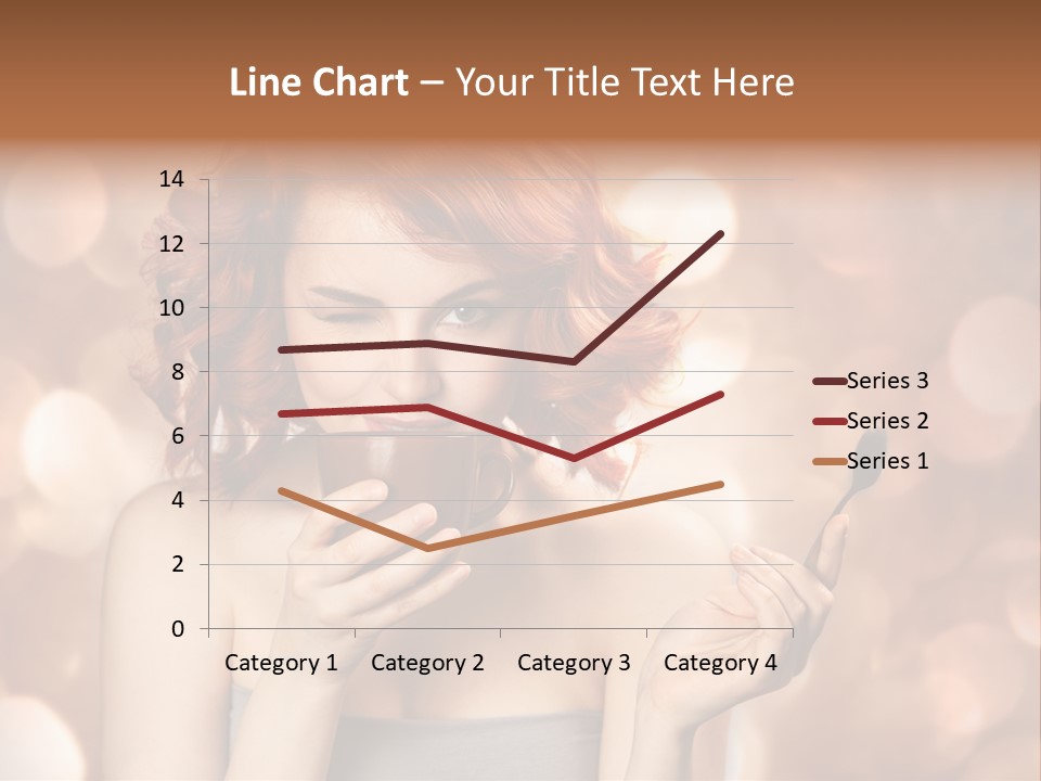 Close Portrait Beauty PowerPoint Template
