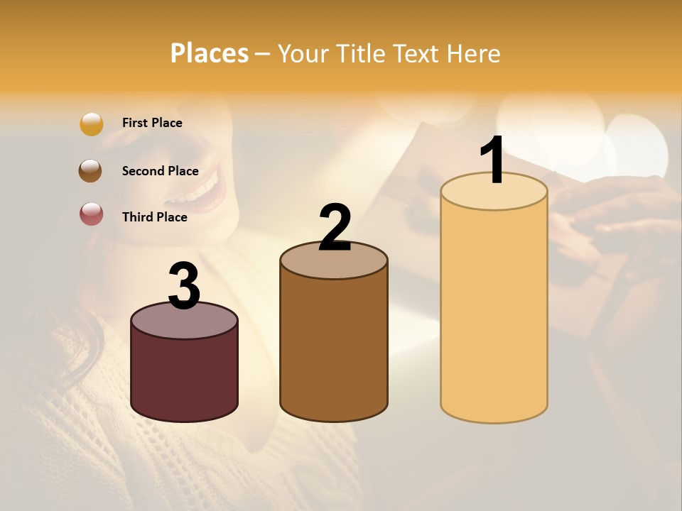 Beautiful Female Fairy PowerPoint Template