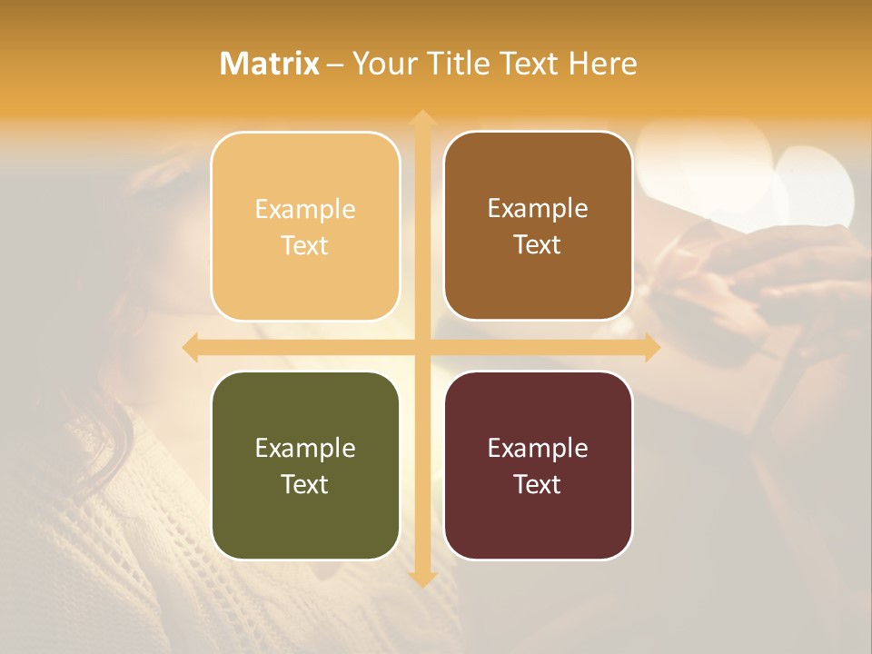 Beautiful Female Fairy PowerPoint Template