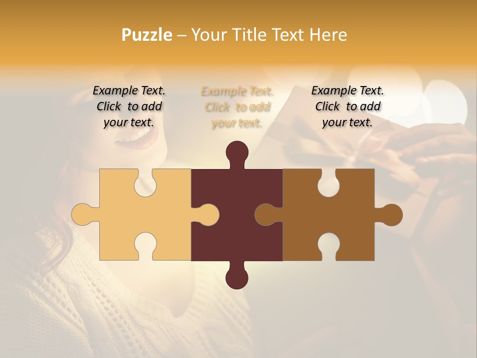 Beautiful Female Fairy PowerPoint Template