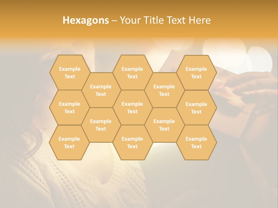 Beautiful Female Fairy PowerPoint Template