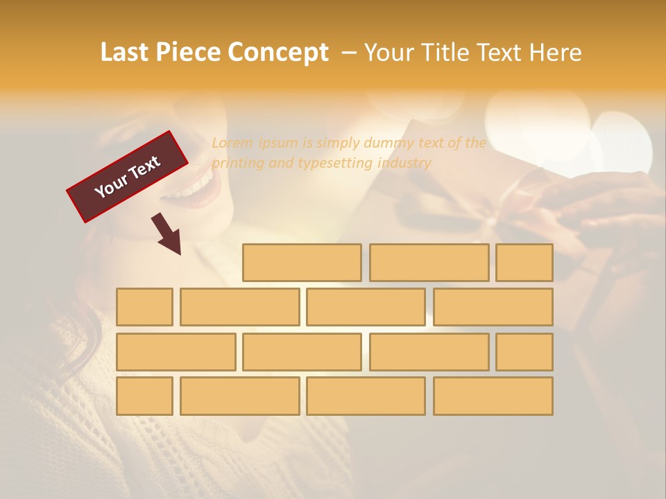 Beautiful Female Fairy PowerPoint Template