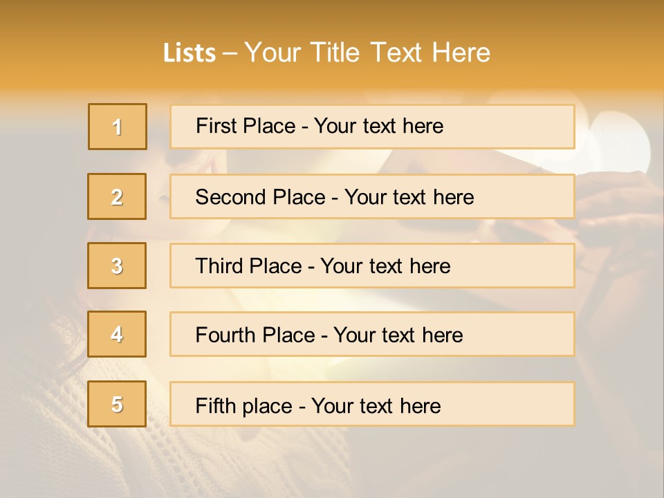 Beautiful Female Fairy PowerPoint Template