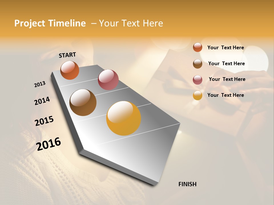 Beautiful Female Fairy PowerPoint Template
