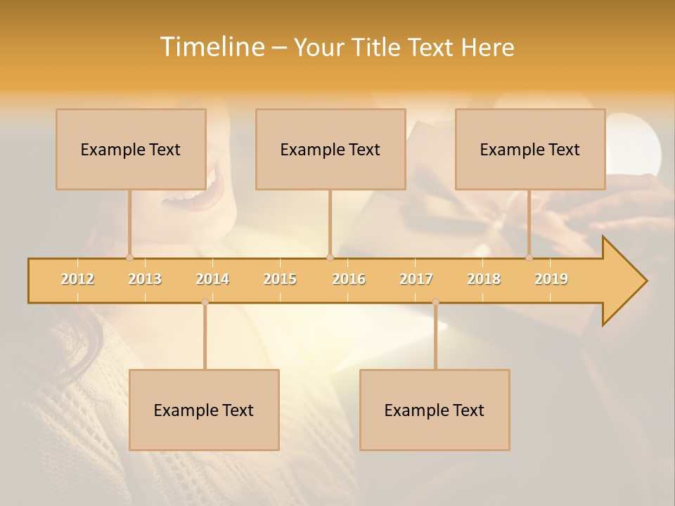 Beautiful Female Fairy PowerPoint Template
