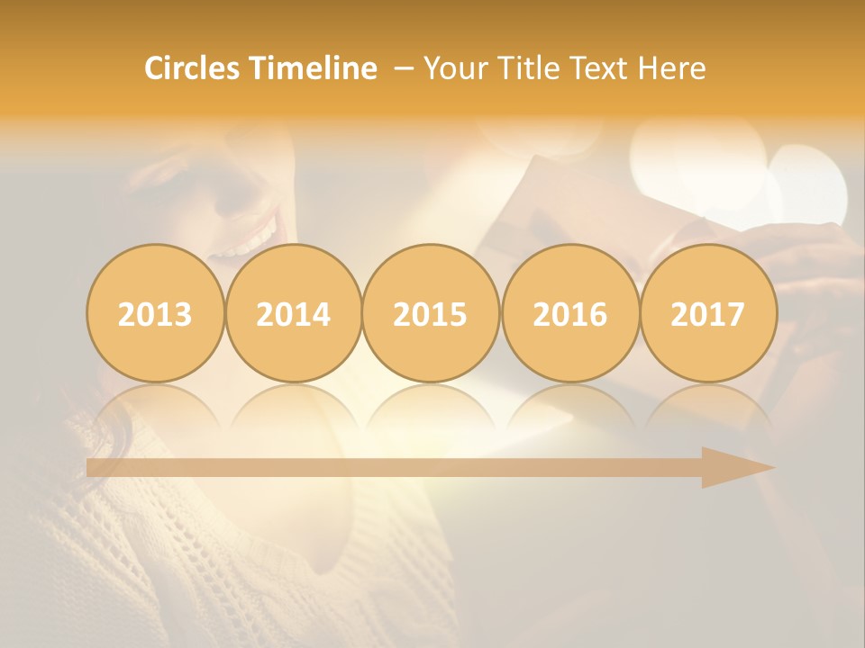 Beautiful Female Fairy PowerPoint Template