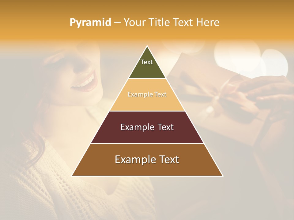 Beautiful Female Fairy PowerPoint Template