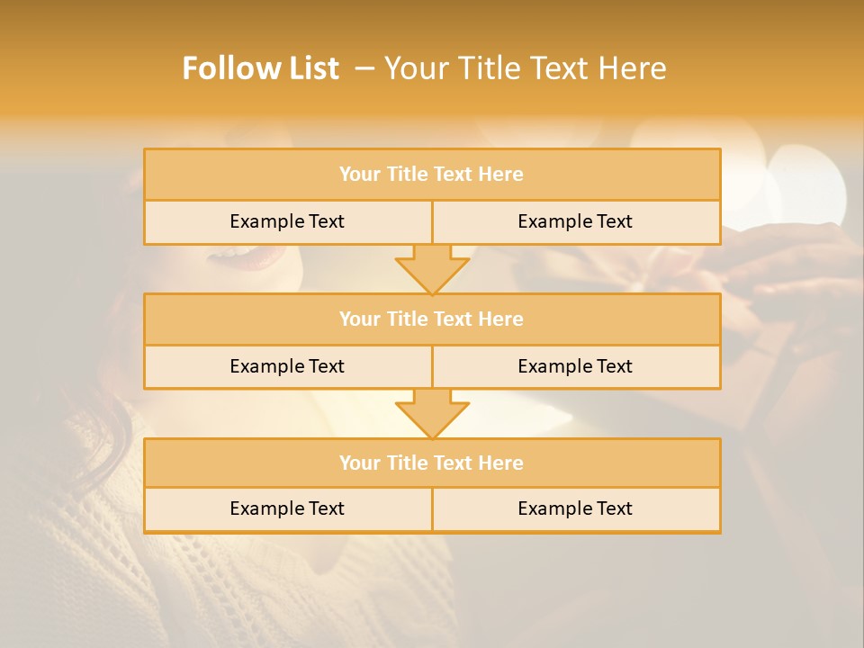 Beautiful Female Fairy PowerPoint Template