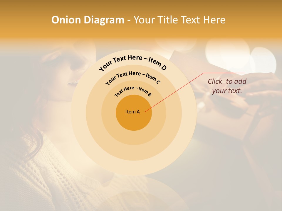 Beautiful Female Fairy PowerPoint Template