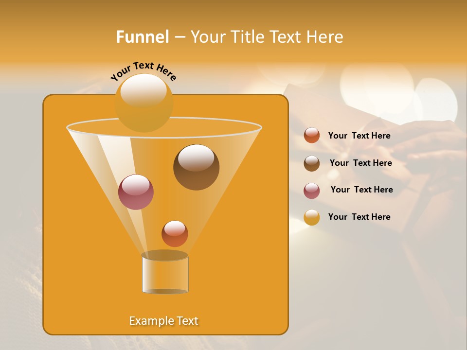 Beautiful Female Fairy PowerPoint Template